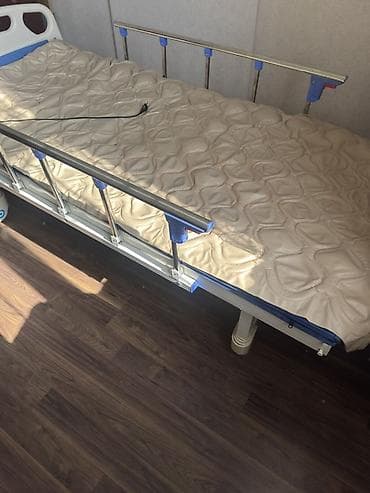 компрес: Медицинская функциональная кровать с противопролежневым матрасом б/у — 3