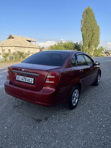 машина болуп толоо: Chevrolet Lacetti: 2007 г., 1.5 л, Кол менен иштөөчү, Бензин, Седан — 4