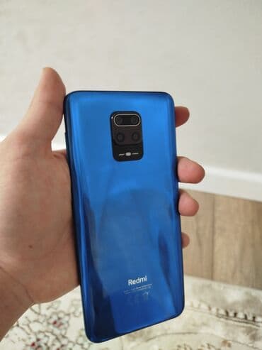 Redmi, Redmi Note 9, Б/у, 128 ГБ, цвет - Синий, 2 SIM