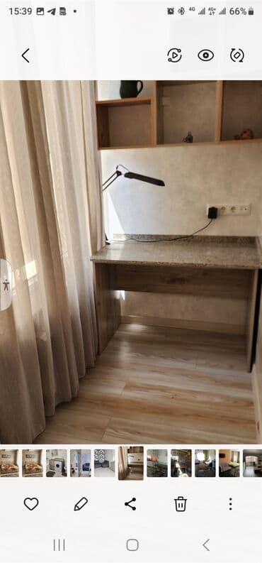 1ком квартира в аренду: 1 комната, Собственник, Без подселения, С мебелью полностью — 4