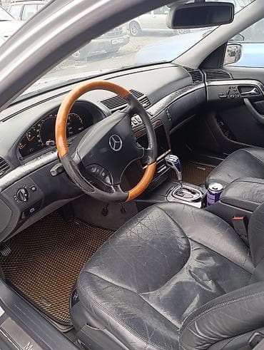 машина мерс с: Mercedes-Benz S-Class: 2001 г., 5 л, Типтроник, Бензин, Седан — 7