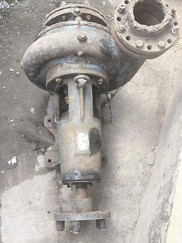 Центробежный промышленный насос с улиточным корпусом и фланцевыми