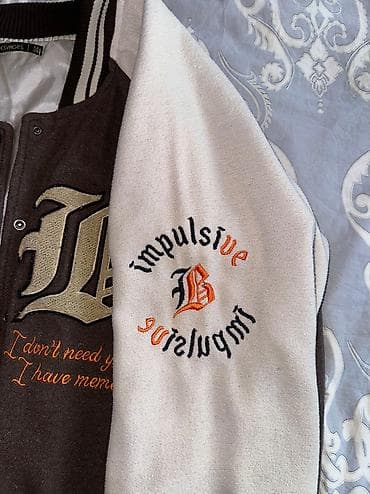 корейская куртка: Бомбер, Осень-весна, Корея, Оверсайз, M — 3