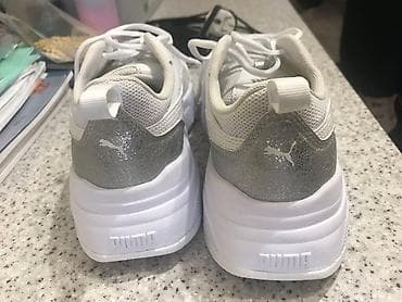 крассовка: Кроссовки, 38, Puma, Новый, цвет - Белый, Самовывоз — 2