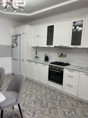 дешевая кухонная мебель от производителя: Кухонный гарнитур, цвет - Белый, МДФ — 2