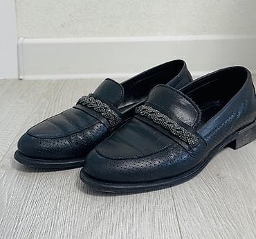 Кроссовки и спортивная обувь: Лоферы, 38, AIMEINI, Б/у, цвет - Черный, Самовывоз — 3