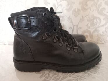 фирменная обувь из германии: Ботиночки деми кожа,размер 32,состояние идеальное,и вторые ботиночки — 2