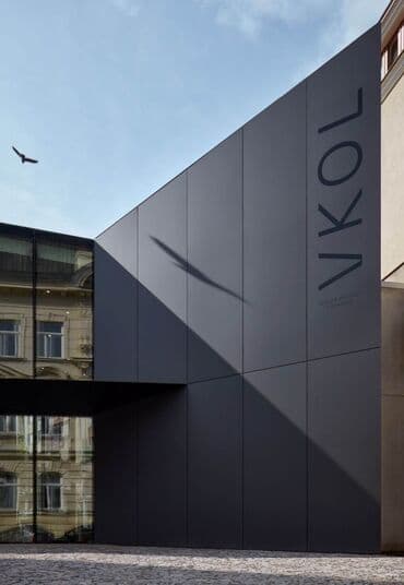 Дизайн, проектирование: Вентилируемые фасады из алюкобонд-панелей (композитные алюминиевые — 6