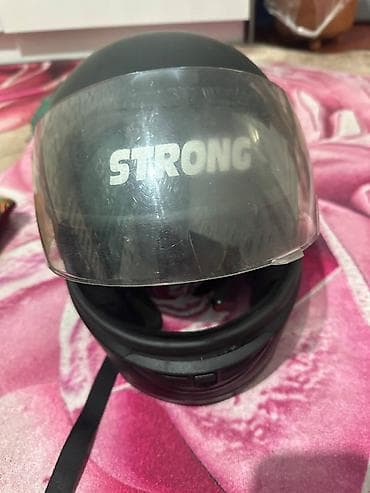 strong: Мотошлем STRONG с откидным прозрачным визором - Тип: открытый — 1