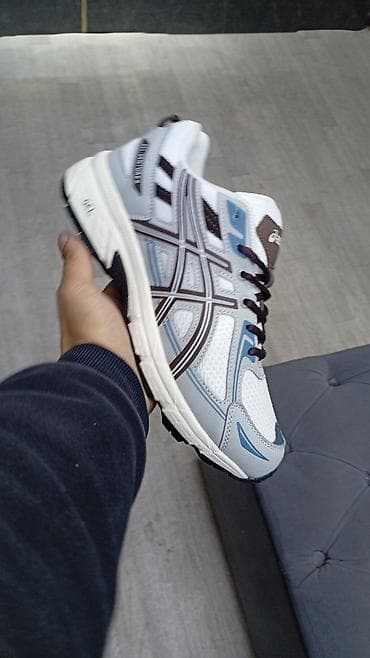 asic: Мужские кроссовки, 40, Asics, Новый, цвет - Серый, Бесплатная доставка — 4