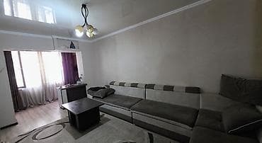 3 комнаты, 70 м², 105 серия, Аламедин-1 мкр 105 серия, 1 этаж, Косметический ремонт — 2