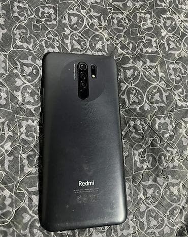 Redmi, Redmi 9, Б/у, 64 ГБ, цвет - Черный, 2 SIM