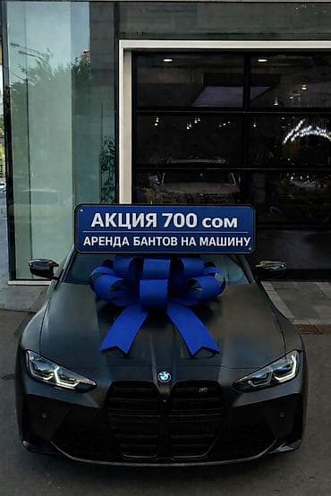 🚘АКЦИЯ — всего 700 сом/сутки! Предлагаем аренду стильных бантов на