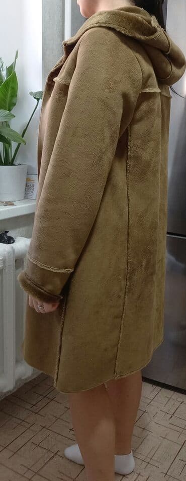 дубленка короткая: Размер 46-48 — 2