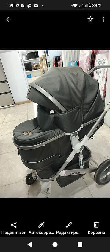 чёрная рубашка: Коляска, Другой бренд, Б/у — 2