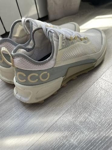 ecco обувь бишкек: ECCO BIOM 2.1 X Country в бело желтом цвете с сетчатым верхом — 8