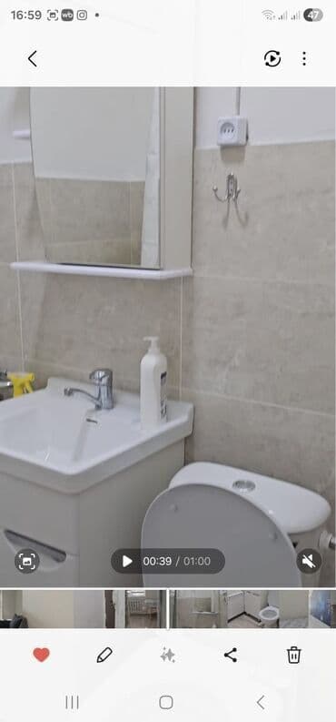 квартира на долгий срок восток 5: 2 комнаты, Агентство недвижимости, Без подселения, С мебелью полностью — 2