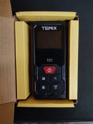 лазерный рулетка: Лазерный дальномер TEMIX T01 — это компактный инструмент для точного — 2