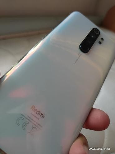 мегаком тарифы безлимитный интернет'' на месяц: Redmi, Redmi Note 8 Pro, Б/у, 128 ГБ, цвет - Белый, 2 SIM — 2