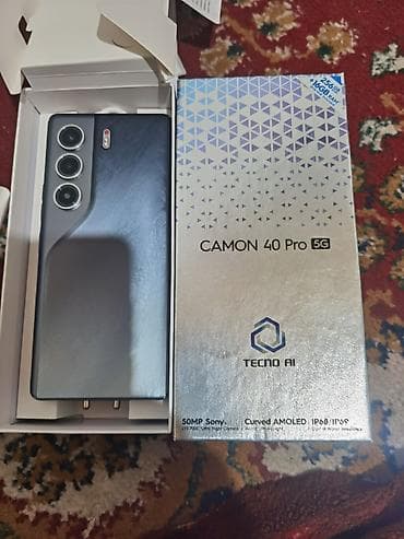 realme pro: Tecno Camon 30 Pro 5G, Б/у, 256 ГБ, цвет - Черный, 2 SIM — 2