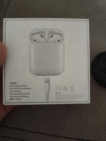 pa 5: Беспроводные наушники Apple AirPods 2 покалывание (зарядный кейс в — 5