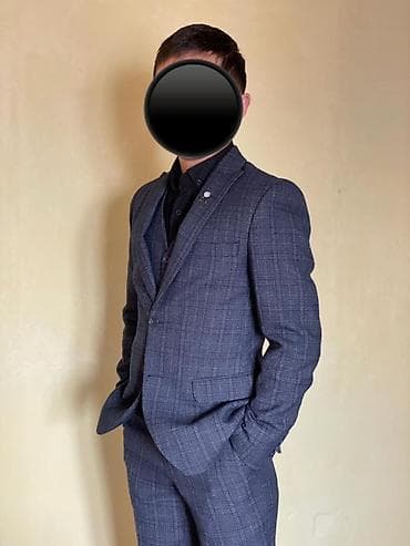 Толстовкалар: Эркектердин костюму, M, Жаңы, түсү - Көк, Өзү алып кетүү, Акысыз жеткирүү — 1