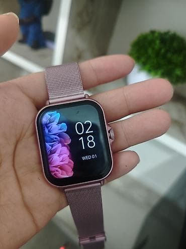 Смарт‑часы GT2 в розово‑золотом цвете. Основные особенности: -