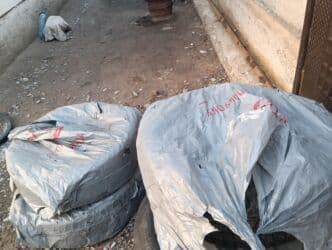 шины на уаз: 215/60 R 16 протектор как на фото в хорошем состоянии цена 10 срочно — 2