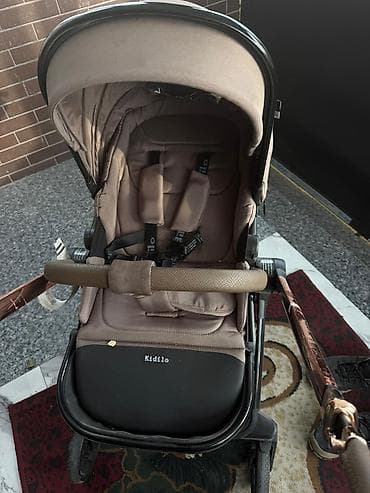 Коляска, Другой бренд, цвет - Коричневый, Б/у, Самовывоз