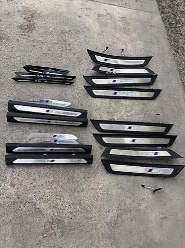 Наружные накладки порогов BMW, 2020 г., Б/у, Оригинал