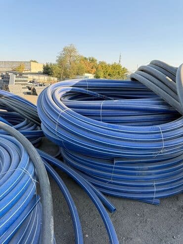 полиетиленовые трубы: Суу түтүгү Материалы: Полиэтилен (ПЭ) — 3