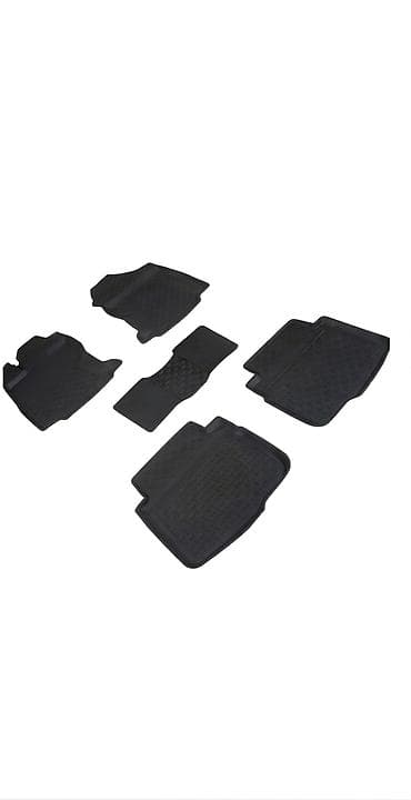 Жалпак Резина Төшөмөлдөр Салон үчүн Volkswagen, түсү - Кара — 1