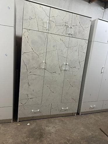 Шкафы: Шифоньер, шкаф для одежды, Прямой, ЛДСП — 2