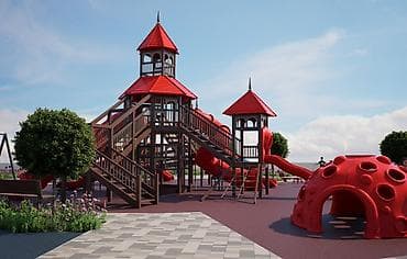 другое: Уличный комплекс для воркаута и ОФП детские площадки Описание: - — 7