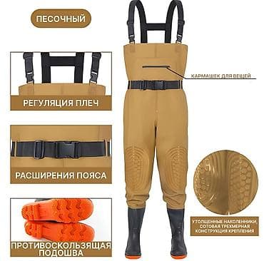 Мужская одежда: ✅️Вейдерсы (заброды) с интегрированными сапогами и усиленной защитой — 2