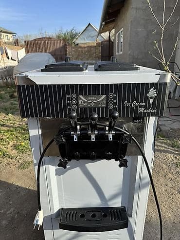 фуговальный станок: Мороженый аппарат Основные особенности: - Три рычага выдачи: два — 2