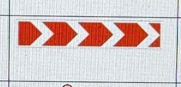 доска для надписи: Набор дорожных знаков для организации временного/постоянного движения — 9