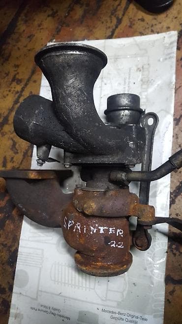 sprinter: Турбина Mercedes-Benz 2008 г., Б/у, Оригинал, Германия — 1