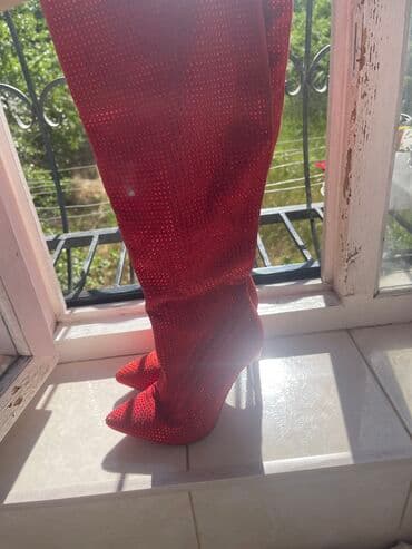 оптом ботинки: Сапоги новые размер 34, смотрятся на ноге шикарно — 5