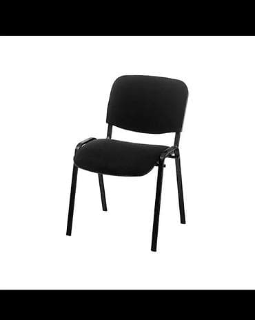 Офис столдору: Кеңсе отургучу, түсү - Кара, Темир — 1