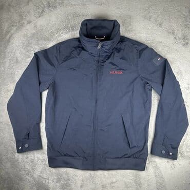 Мужская куртка, XL, Tommy Hilfiger, Новый, цвет - Синий, Самовывоз