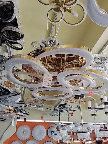 led matrix panel: Потолочная светодиодная люстра «A56/6» - Современный дизайн: шесть — 2