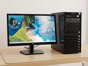 intel: Компьютер, ядер - 4, ОЗУ 8 ГБ, Игровой, Б/у, Intel Core i5, NVIDIA GeForce GTX 1050, HDD — 2