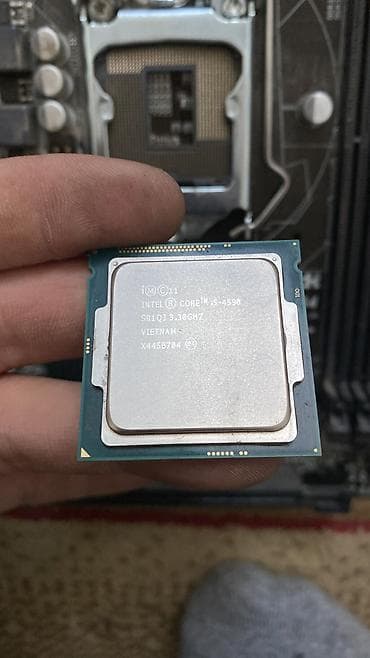 Комплект мат+проц+оперативка Процессор i5 4590 4 ядер 4 потока