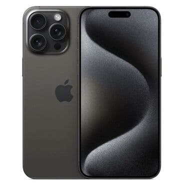 купить айфон бишкек: IPhone 16 Pro Max, Б/у, 256 ГБ, Black Titanium, Защитное стекло, Чехол, Кабель, 99 % — 1