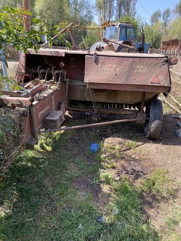 купить пресс подборщик для мотоблока бу: Трактор с пресс- подборшиком — 4