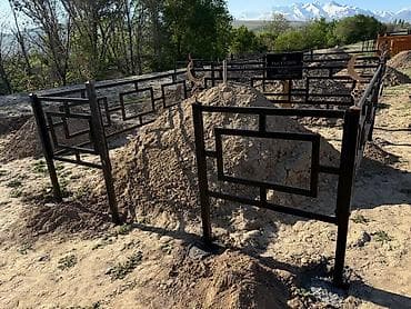ритуальные оградки: Кованые оградки для захоронений - Изготовление и установка — 10