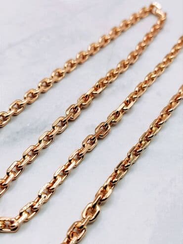 продаю золотую цепочку: Золото комплект 585 проба Ручная работа Цепь и браслет Плетение — 12