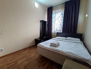 Бөлмөлөр: 1 бөлмө, Душ кабинасы, Жаздык, жууркан-төшөк каптары, Кондиционер — 2