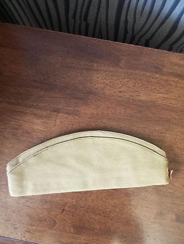 Жеке буюмдар: Пилотка (фуражка без козырька), тканевая, защитного/оливкового — 10